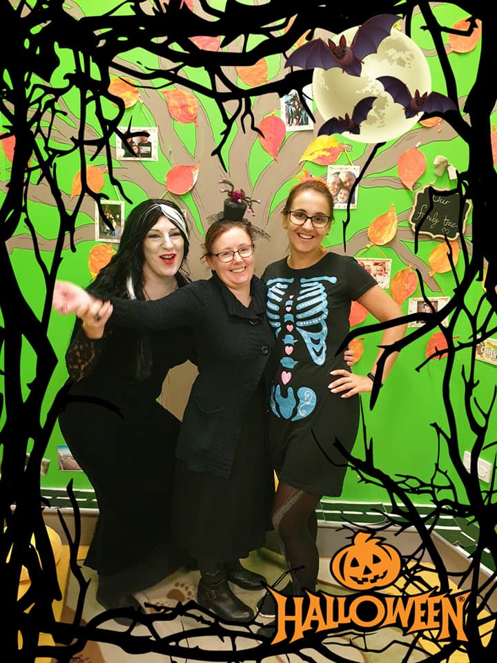 staff at halloween Gallery